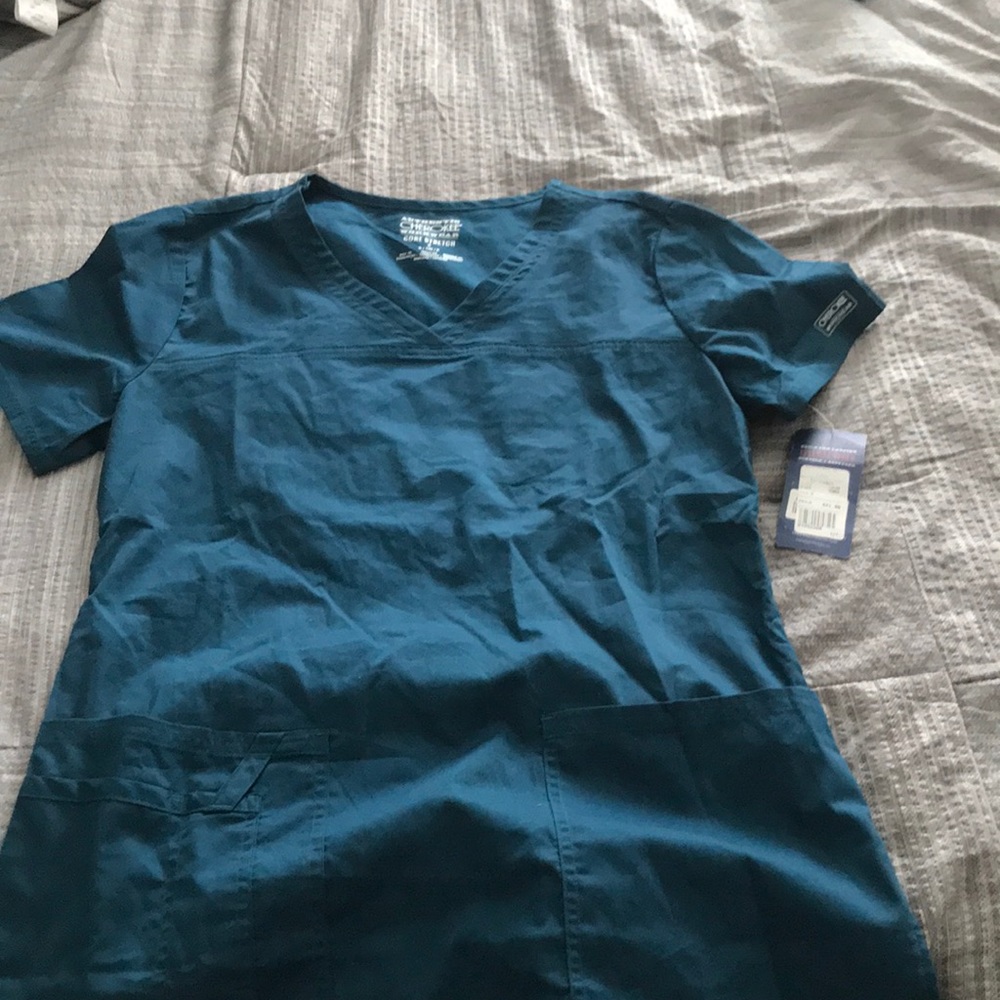 Cherokee Workwear Core Strech Scrub Top